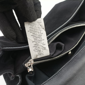 Pre-owned VERSACE medusa Black Suede shoulderbag | stylenewstar