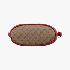 Secondhand Gucci Doraemon collaboration Beige×Bordeaux PVC coated canvas×leather 647801 shoulderbag | stylenewstar