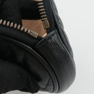 Secondhand Gucci GG Marmont Black Leather 524597 clutchbag | stylenewstar