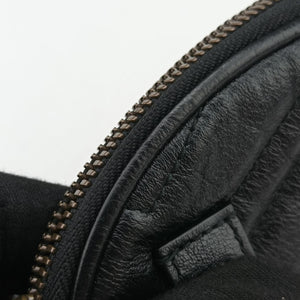 Secondhand Gucci GG Marmont Black Leather 524597 clutchbag | stylenewstar