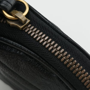 Secondhand Gucci GG Marmont Black Leather 524597 clutchbag | stylenewstar