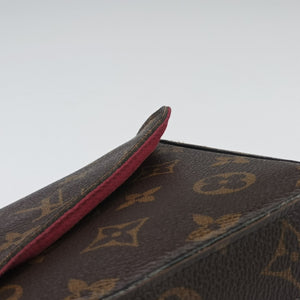 Pre-owned Louis Vuitton Pochette Felicie Brown Monogram Canvas M61276 shoulderbag | stylenewstar