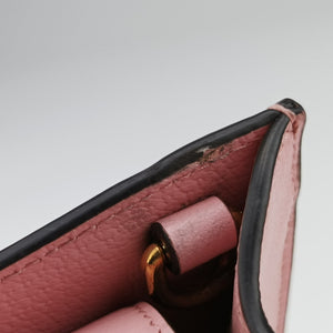 Pre-owned Gucci Diana Bamboo Mini Pink Leather 739079 shoulderbag | stylenewstar