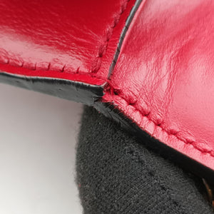 Pre-owned Gucci Padlock Red Leather 409487 shoulderbag | stylenewstar