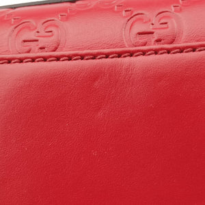 Pre-owned Gucci Padlock Red Leather 409487 shoulderbag | stylenewstar
