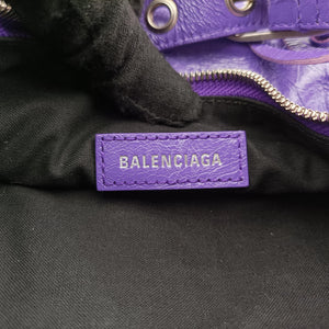 Vintage Balenciaga Le Cagole Purple cloth shoulderbag | stylenewstar