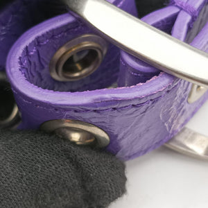 Vintage Balenciaga Le Cagole Purple cloth shoulderbag | stylenewstar