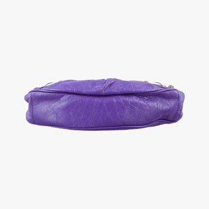 Vintage Balenciaga Le Cagole Purple cloth shoulderbag | stylenewstar