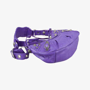 Vintage Balenciaga Le Cagole Purple cloth shoulderbag | stylenewstar