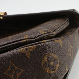 Pre-owned Louis Vuitton Pochette Metis MM Brown Monogram Canvas M44875 shoulderbag | stylenewstar