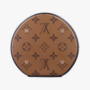 Pre-owned Louis Vuitton Cannes Brown × Black Monogram Reverse Giant M43986 shoulderbag | stylenewstar