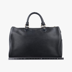 Pre-owned Louis Vuitton Speedy 30 noir epi M59022 handbag | stylenewstar