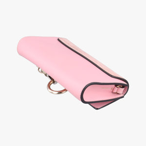 Pre-owned Chloe FAYE Pink Suede × leather shoulderbag | stylenewstar