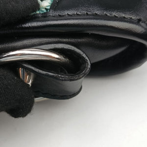 Pre-owned Balenciaga Classic City Black Raffia x Leather shoulderbag | stylenewstar