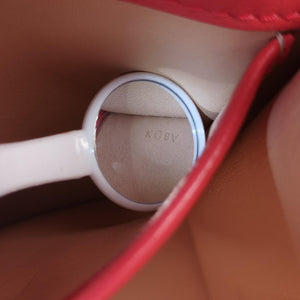 Vintage Delvaux Tempete Orange leather shoulderbag | stylenewstar