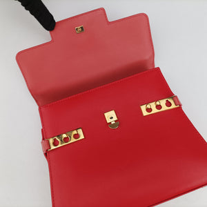 Vintage Delvaux Tempete Orange leather shoulderbag | stylenewstar