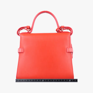 Vintage Delvaux Tempete Orange leather shoulderbag | stylenewstar
