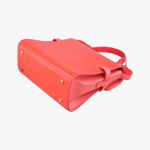 Vintage Delvaux Tempete Orange leather shoulderbag | stylenewstar