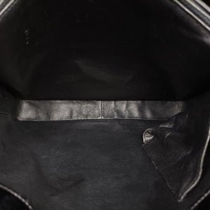 Pre-owned Chanel Tote Black Enamel handbag | stylenewstar