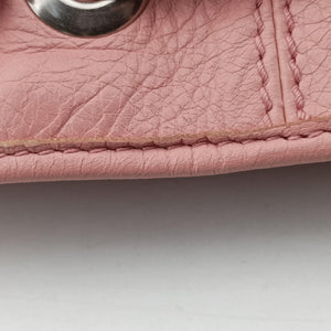 Pre-owned Balenciaga Pompon Pink Lambskin shoulderbag | stylenewstar