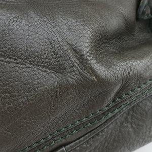 Pre-owned Chloe Paddington Dark Green Leather shoulderbag | stylenewstar