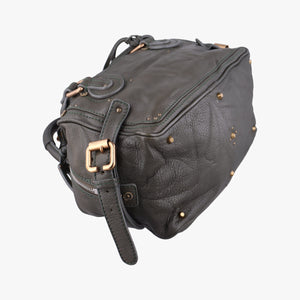Pre-owned Chloe Paddington Dark Green Leather shoulderbag | stylenewstar