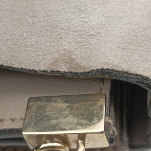 Pre-owned Chloe FAYE Grey Suede × leather shoulderbag | stylenewstar