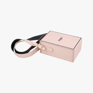 Pre-owned Fendi FENDI Box Packaging Pink Leather 8BT339 shoulderbag | stylenewstar