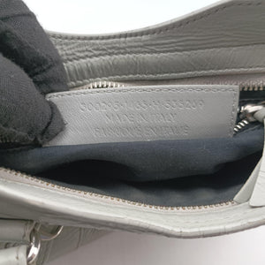 Vintage Balenciaga Classic City Mini Grey lambskin shoulderbag | stylenewstar