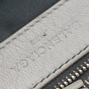 Vintage Balenciaga Classic City Mini Grey lambskin shoulderbag | stylenewstar