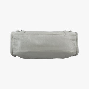 Vintage Balenciaga Classic City Mini Grey lambskin shoulderbag | stylenewstar