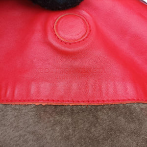 Pre-owned Bottega Veneta CAMPANA Intrecciato Red lambskin shoulderbag | stylenewstar