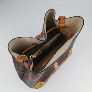 Pre-owned Louis Vuitton NeoNoe brown×Multicolor Monogram Canvas M40649 shoulderbag | stylenewstar