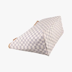 Pre-owned Louis Vuitton NEVERFULL GM Azur Damier Canvas N51108 handbag | stylenewstar
