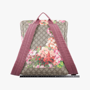 Pre-owned Gucci GG Blooms Beige×multi PVC coated canvas 405019 backpack/rucksack | stylenewstar