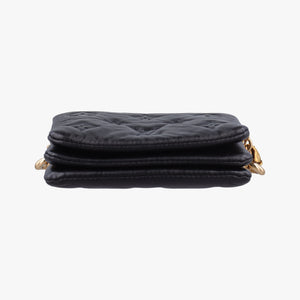 Pre-owned Louis Vuitton COUSSIN Noir lambskin M81125 shoulderbag | stylenewstar