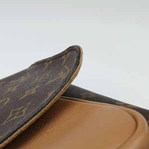 Pre-owned Louis Vuitton MARIGNAN Brown×Sesae Monogram Canvas×calf leather M44257 shoulderbag | stylenewstar