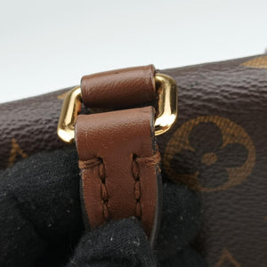 Pre-owned Louis Vuitton MARIGNAN Brown×Sesae Monogram Canvas×calf leather M44257 shoulderbag | stylenewstar