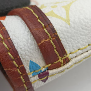 Pre-owned Louis Vuitton ANNIE GM white Monogram Multicolor M40303 shoulderbag | stylenewstar