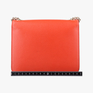 Pre-owned Gucci Interlocking G Orange Leather 510304 shoulderbag | stylenewstar