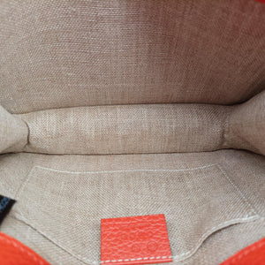 Pre-owned Gucci Interlocking G Orange Leather 510304 shoulderbag | stylenewstar