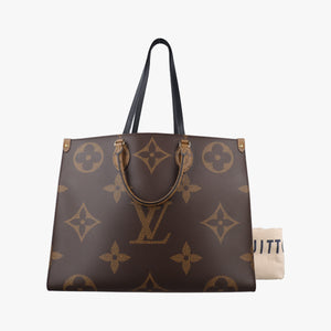 Pre-owned Louis Vuitton On the Go GM Monogram/Brown Monogram Canvas M45320 shoulderbag | stylenewstar