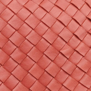 Pre-owned Bottega Veneta Intrecciato terracotta lambskin handbag | stylenewstar