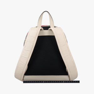 Pre-owned Gucci Ophidia Flora Multicolour PVC coated canvas×leather 547965 backpack/rucksack | stylenewstar
