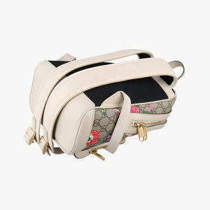 Pre-owned Gucci Ophidia Flora Multicolour PVC coated canvas×leather 547965 backpack/rucksack | stylenewstar