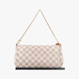 Pre-owned Louis Vuitton FAVORITE PM Azur Damier Canvas N41277 shoulderbag | stylenewstar