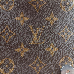 Pre-owned Louis Vuitton SAINT MICHEL Brown×COQUELICOT Monogram Canvas×epi M44031 shoulderbag | stylenewstar