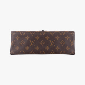 Pre-owned Louis Vuitton SAINT MICHEL Brown×COQUELICOT Monogram Canvas×epi M44031 shoulderbag | stylenewstar