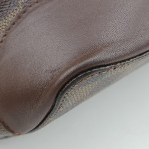 Secondhand Louis Vuitton HAMPSTEAD MM EBENE Damier Canvas N51204 handbag | stylenewstar