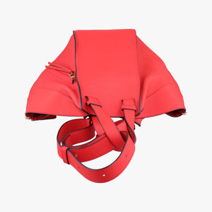Pre-owned Loewe Hammock Red Leather shoulderbag | stylenewstar